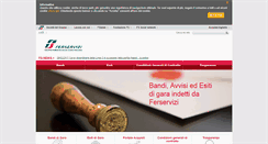 Desktop Screenshot of gare.ferservizi.it
